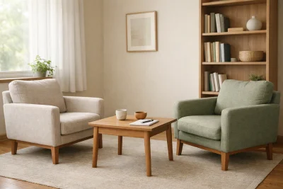 Cabinet de consultation: espace calme et lumineux